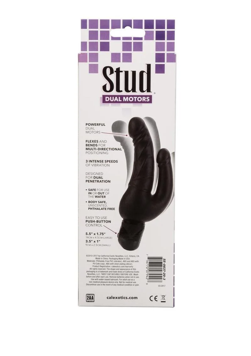 Stud Dual Motors Bendie Over and Under Vibrator - Image 7
