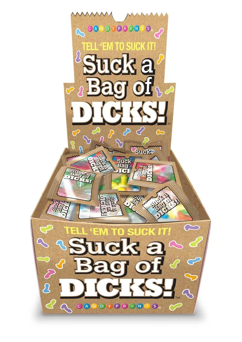 Suck a Bag of Dicks Candy Fun Novelty Penis - Image 3