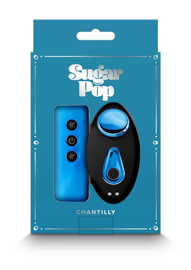 Sugar Pop Chantilly Rechargeable Silicone Panty Vibe with Remote Control - Image 6