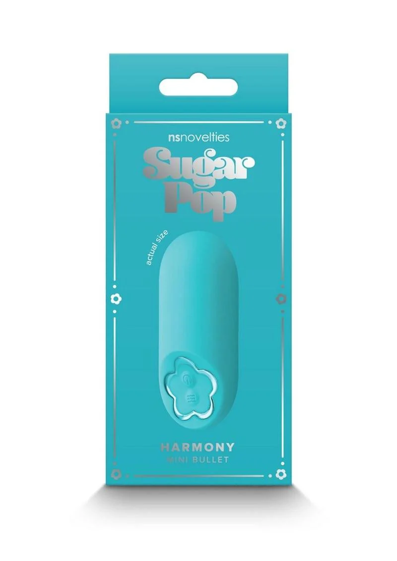 Sugar Pop Harmony Rechargeable Silicone Mini Bullet Vibrator - Image 7
