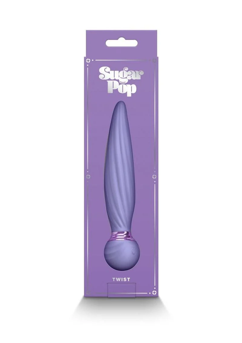 Sugar Pop Twist Rechargeable Silicone Bendable Vibrator - Image 5