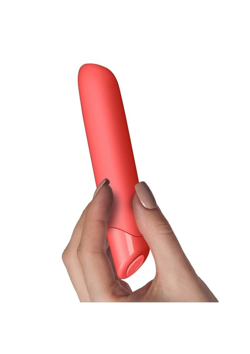SugarBoo Cool Coral Rechargeable Silicone Vibrator Fuchsia 10 Speed - Image 2