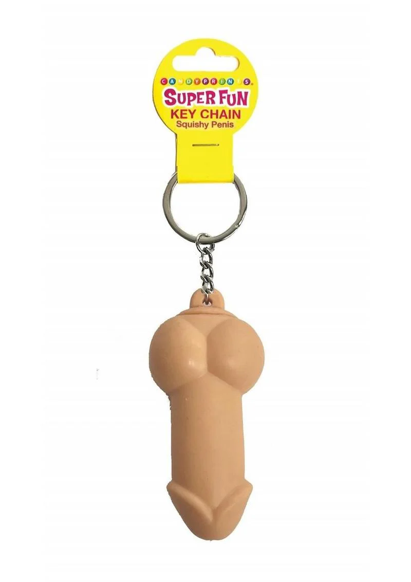 Super Fun Key Chain Squishy Penis Naughty Stress Relief And Gag Gift - Image 2
