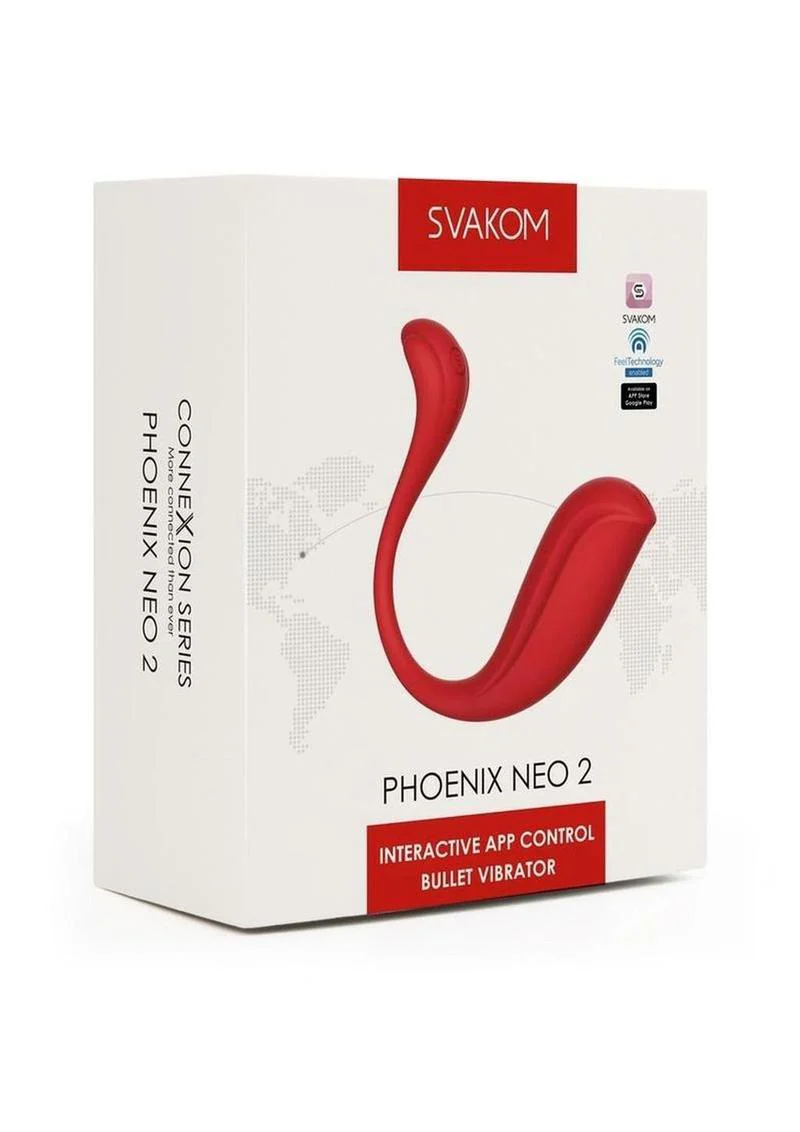 Svakom Phoenix Neo Interactive App Control Bullet Vibrator - Image 4