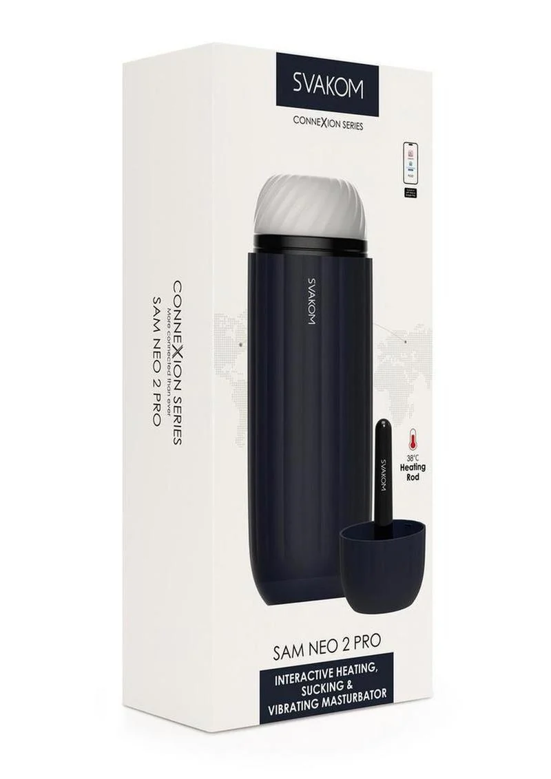 Svakom Sam Neo 2 Pro Interactive Heating And Vibrating Masturbator - Image 4