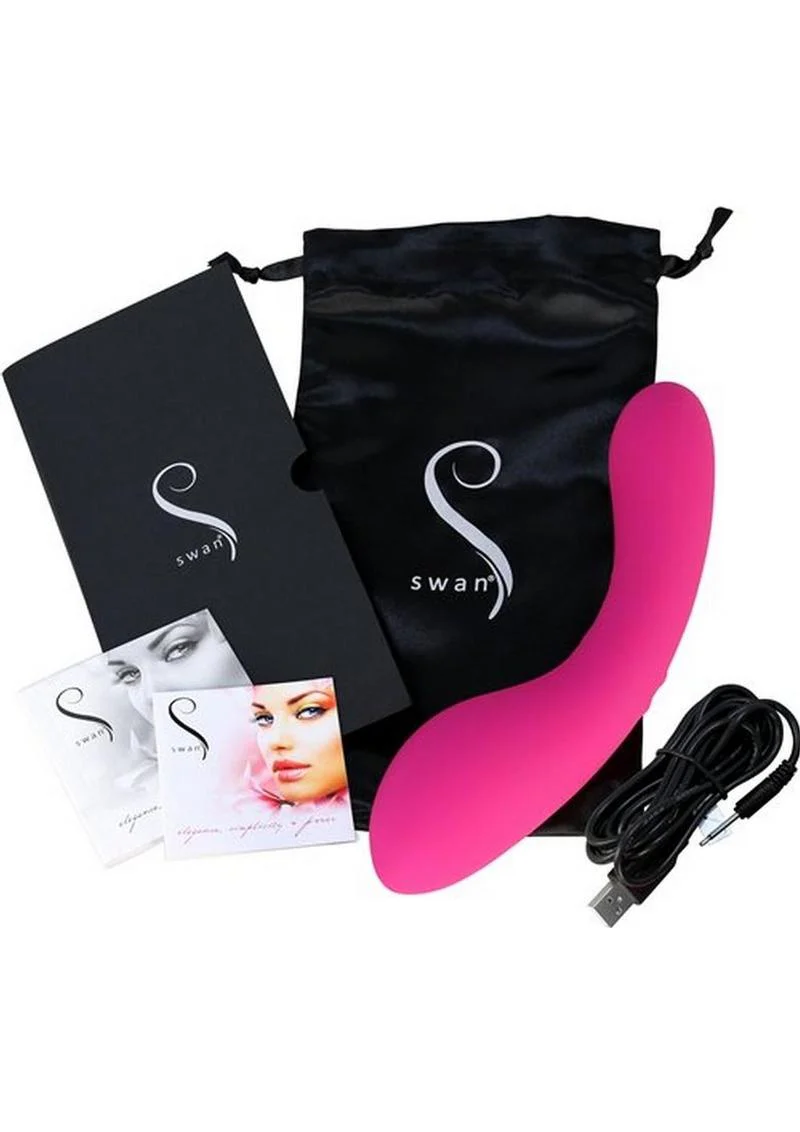 Swan The Swan Wand Silicone Rechargeable Massager - Image 4