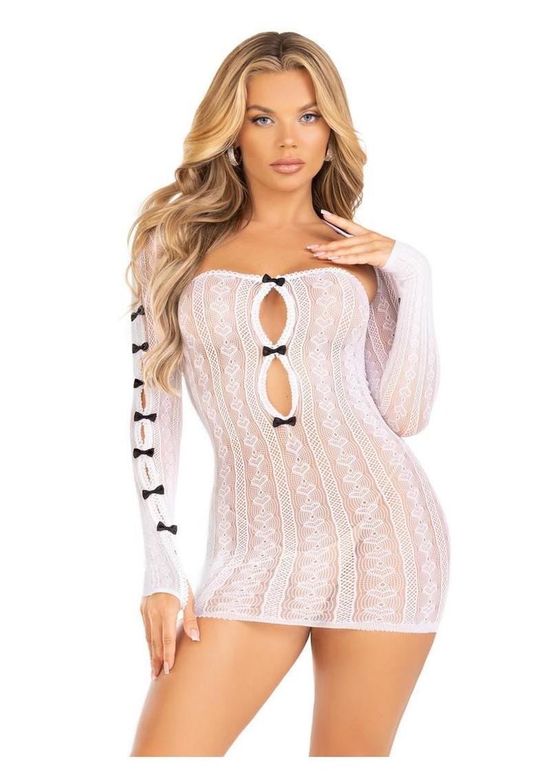 Sweetheart Striped Tube Dress and Shrug Set
