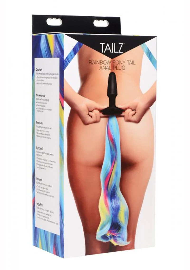 Tailz Hot Pink Pony Tail Anal Plug Fun and Flirty Anal Play Accessory - Image 8