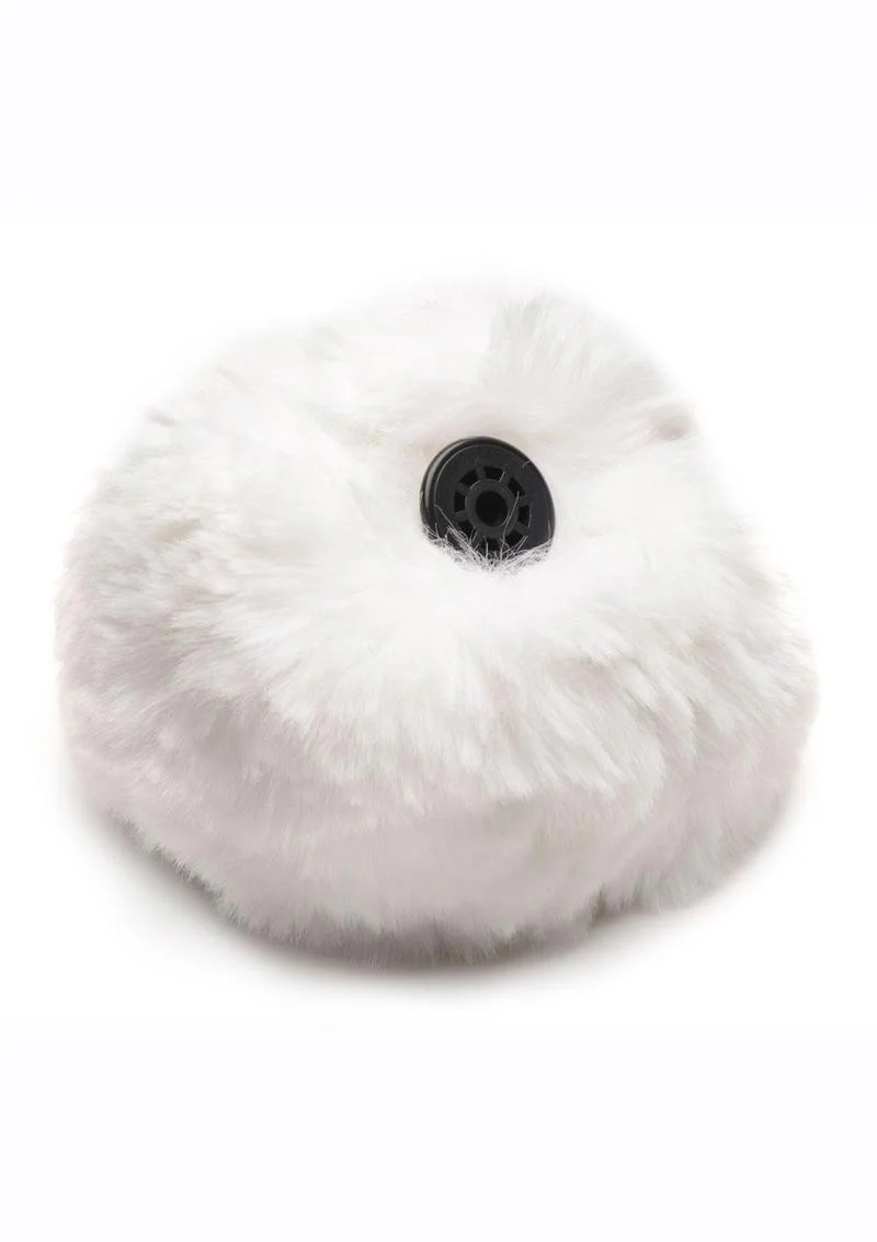 Tailz Interchangeable Black Bunny Tail Accessory Easy Snap-On - Image 3