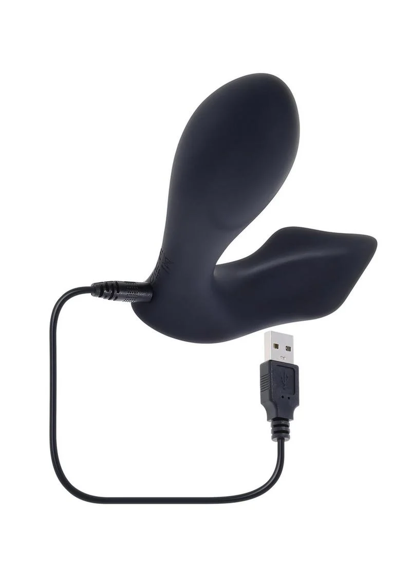 Take Me Out Rechargeable Silicone Dual Vibrator with Remote - Image 3