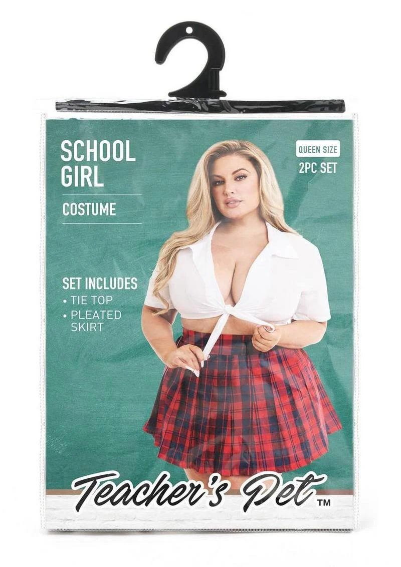 Teacher’s Pet Schoolgirl Costume - Image 6