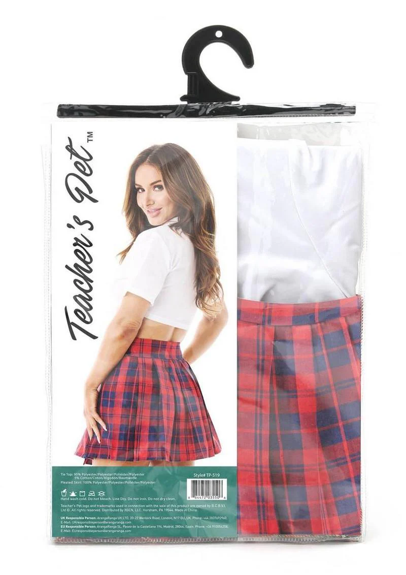 Teacher’s Pet Schoolgirl Costume - Image 7