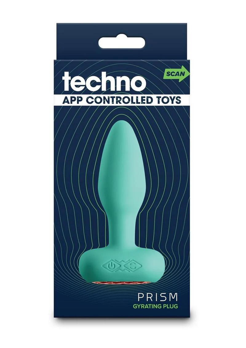 Techno Prism Gyrating Rechargeable Silicone Anal Plug - Image 4