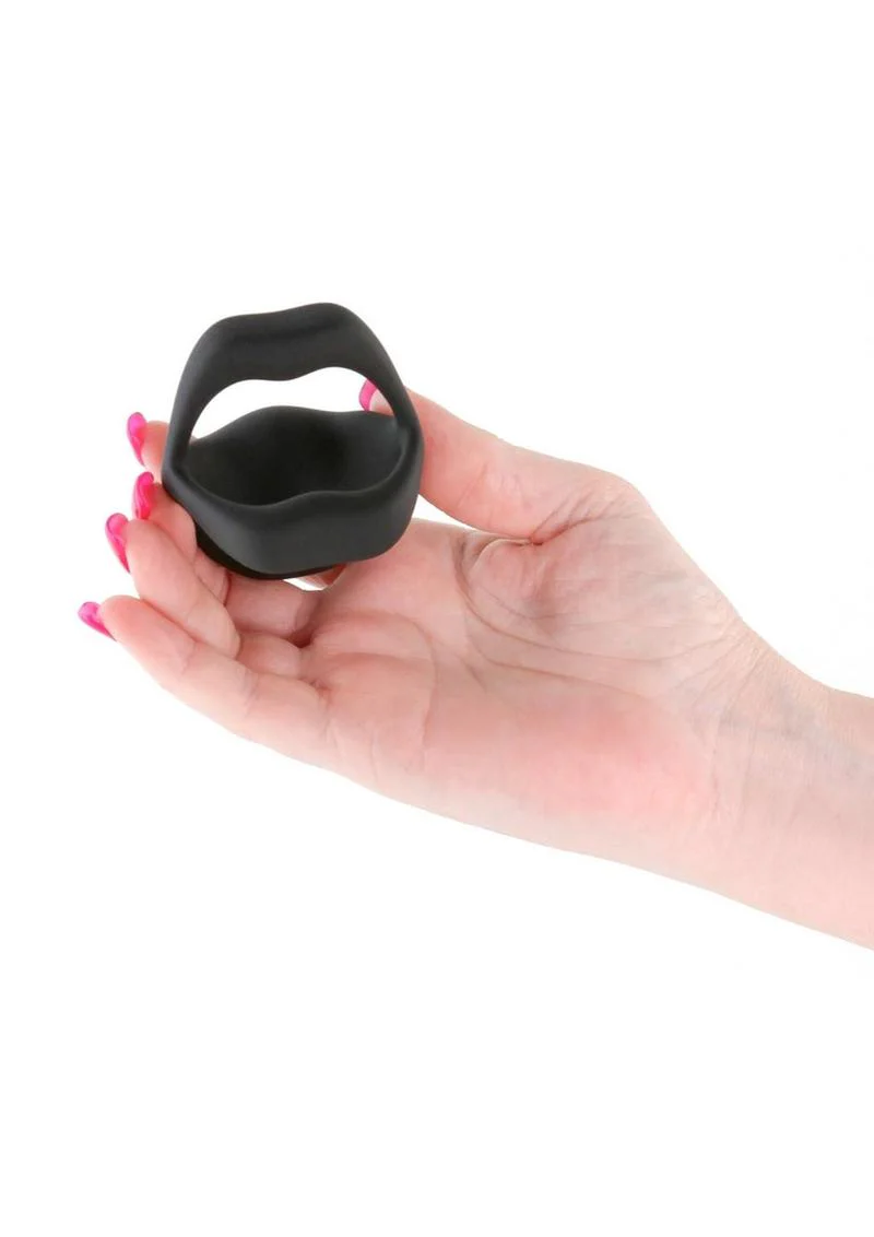 Techno Strobe App Controlled Rechargeable Silicone Vibrating Cock Ring - Image 2