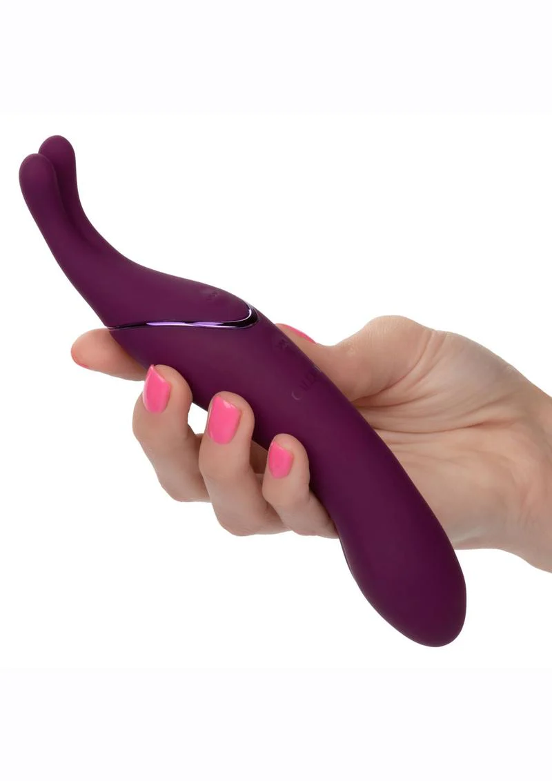 Tempt And Tease 2-in-1 Massager with Rechargeable Silicone Vibrator - Image 2