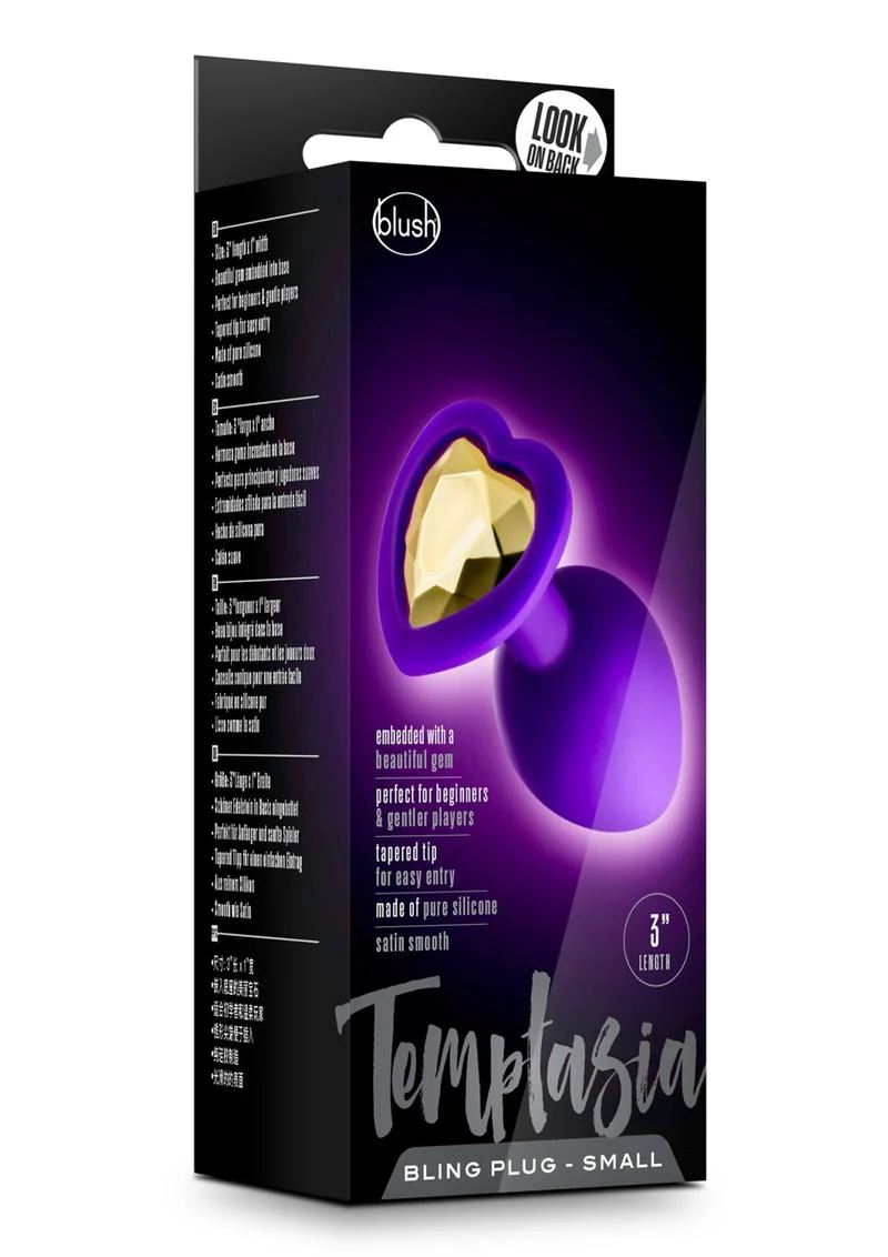 Temptasia Bling Plug Small Silicone Butt Plug - Image 15