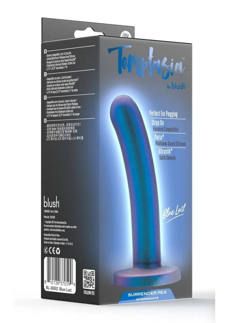 Temptasia Surrender Peg Silicone Dildo Harness Compatible - Image 4