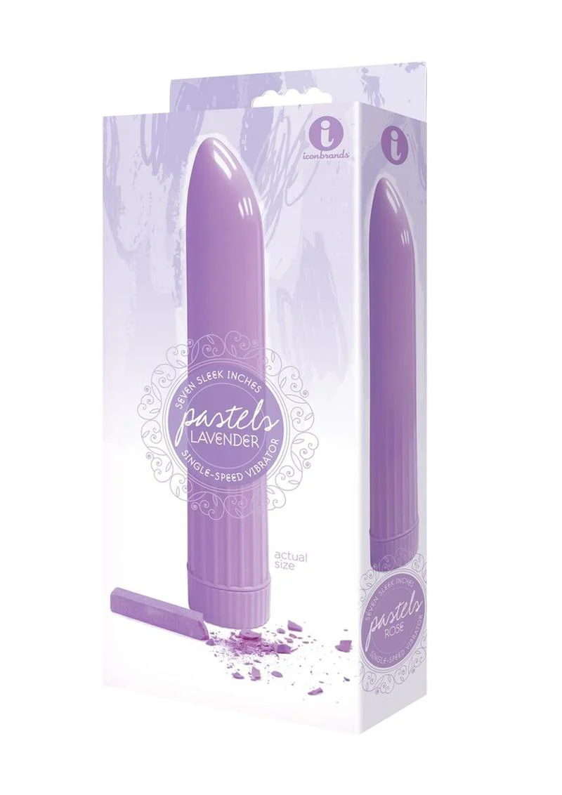 The 7" Pastels Vibrator Lavender - Image 4