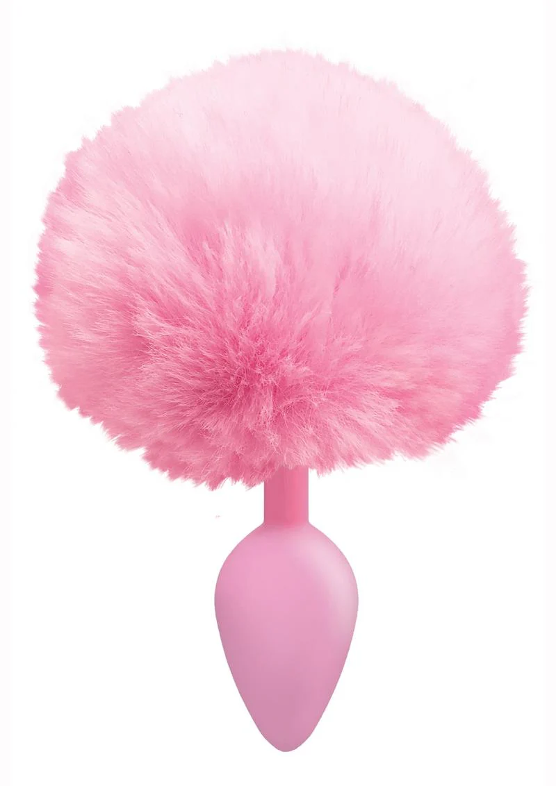 The 9’s Cotton Tails Silicone Bunny Tail Butt Plug