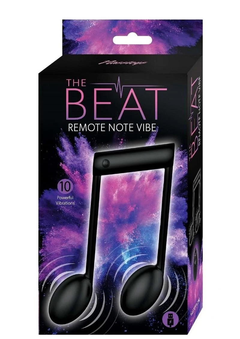 The Beat Remote Note Rechargeable Silicone Vibe - Image 4