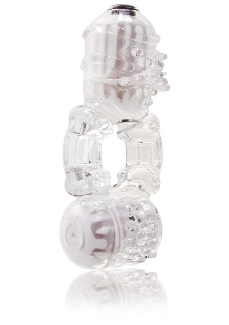 The Big O2 Double Vibrating Pleasure Ring - Image 3