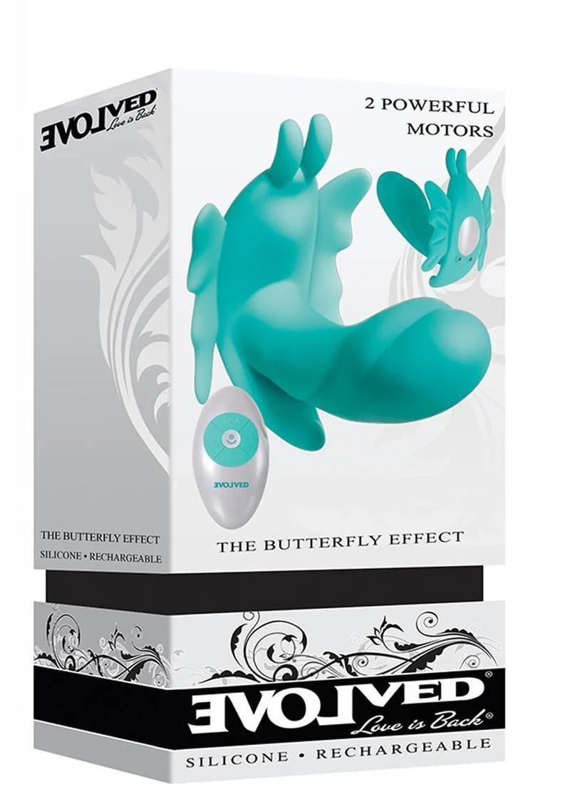 The Butterfly Effect Rechargeable Silicone Dual-Motor Vibrator - Image 4