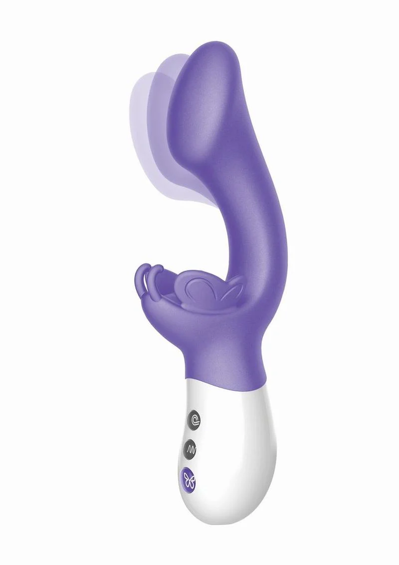 The Come Hither G-Kiss Butterfly Motion Rabbit Vibrator - Image 3