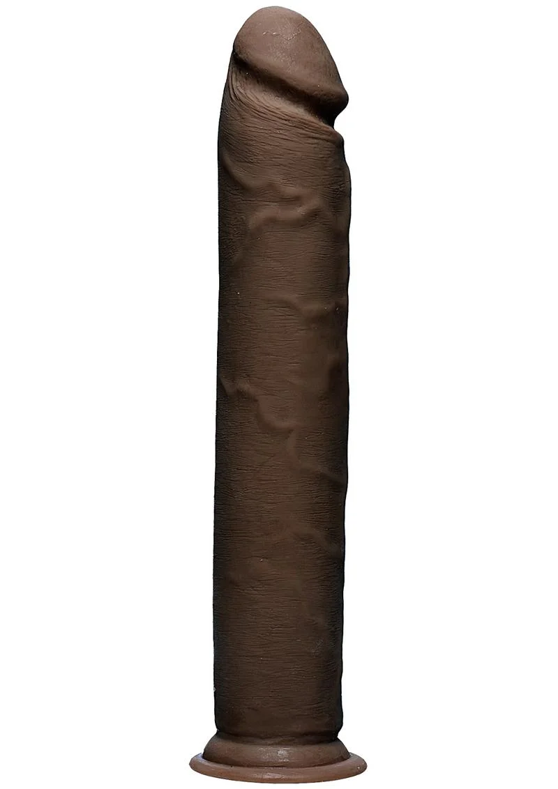 The D by Doc Johnson 12 Inch Realistic D Dual Density ULTRASKYN Dildo