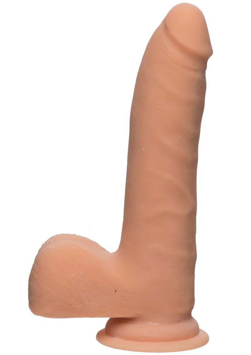 The D Realistic D ULTRASKYN Dual Density Slim with Balls Caramel - Image 2