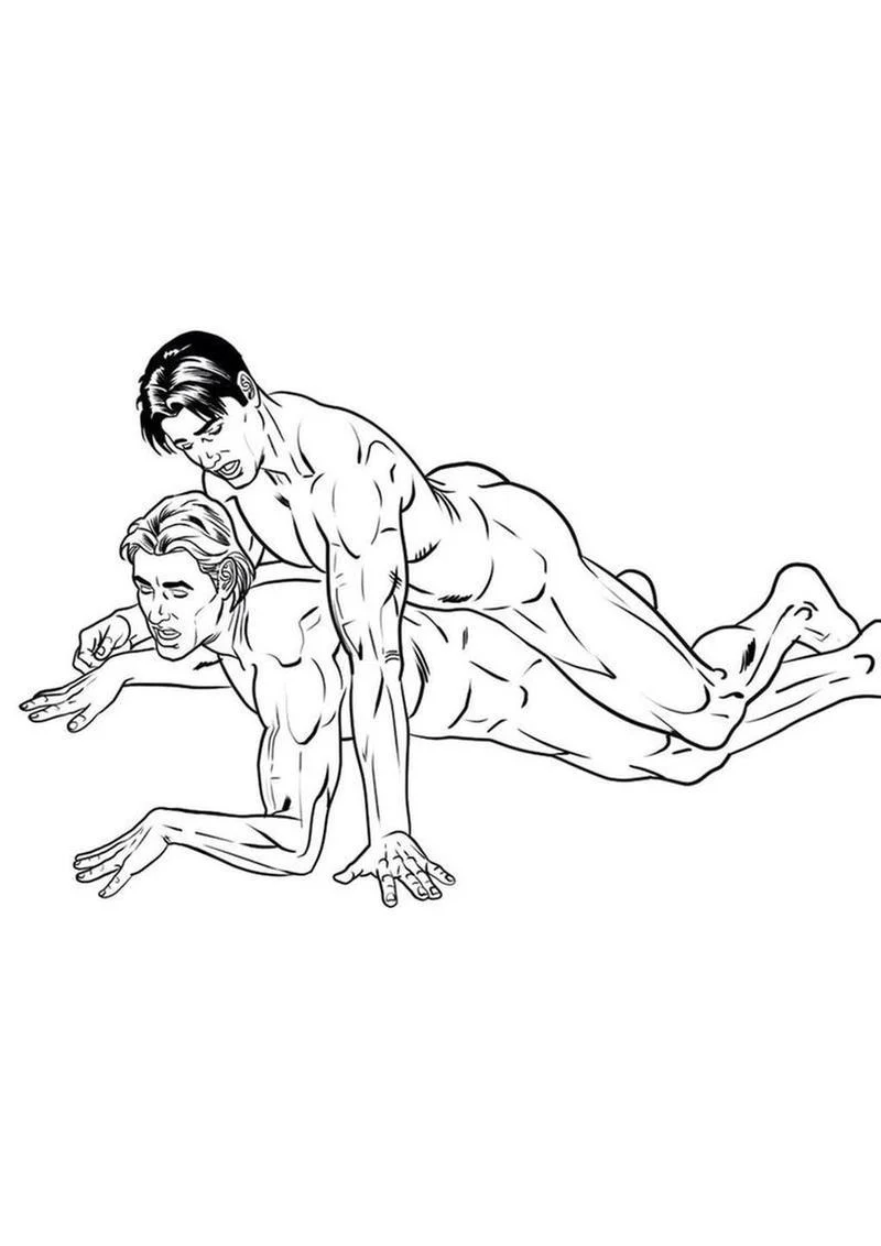 The Gay Porn Coloring Book - Image 2