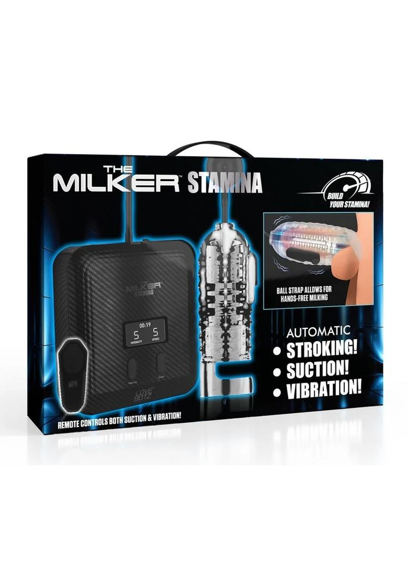 The Milker Stamina Rechargeable Vibrating Masturbator - Image 4