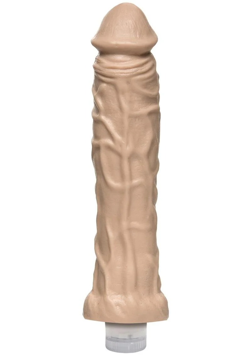 The Naturals Heavy Veined Thin Dildo Vanilla