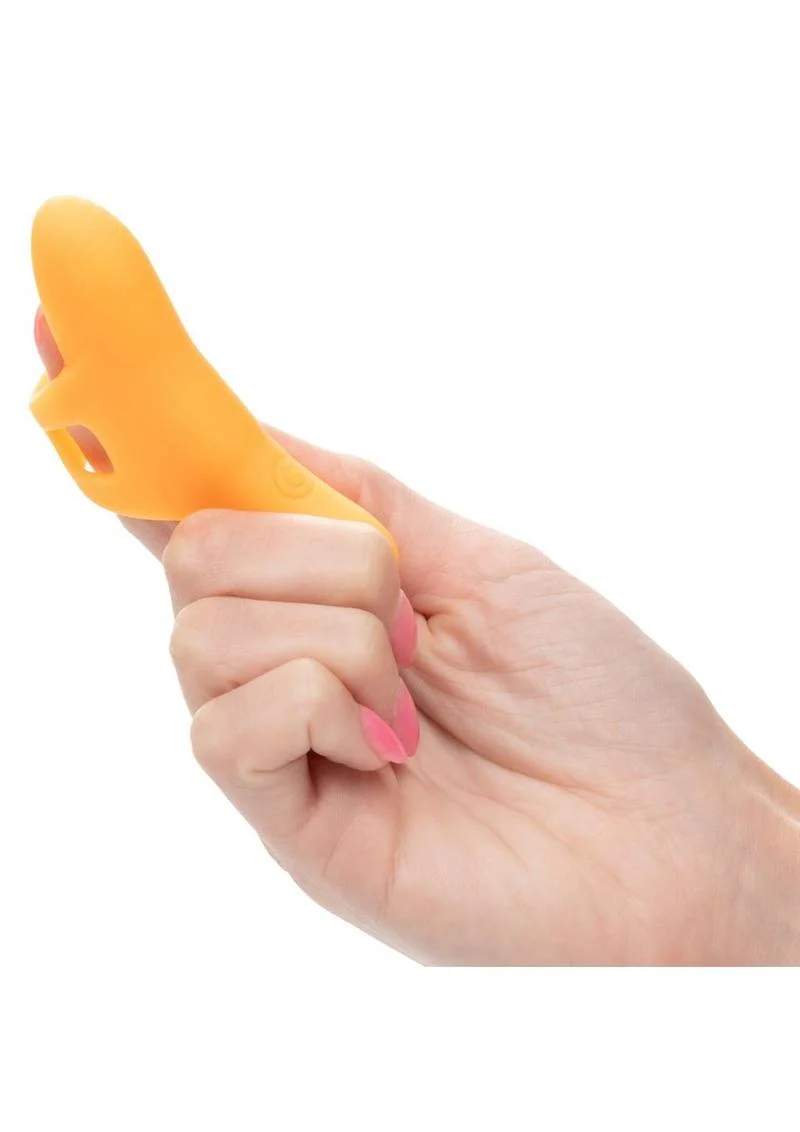 The Pleasure Neon Vibe Rechargeable Finger Teaser - Image 3