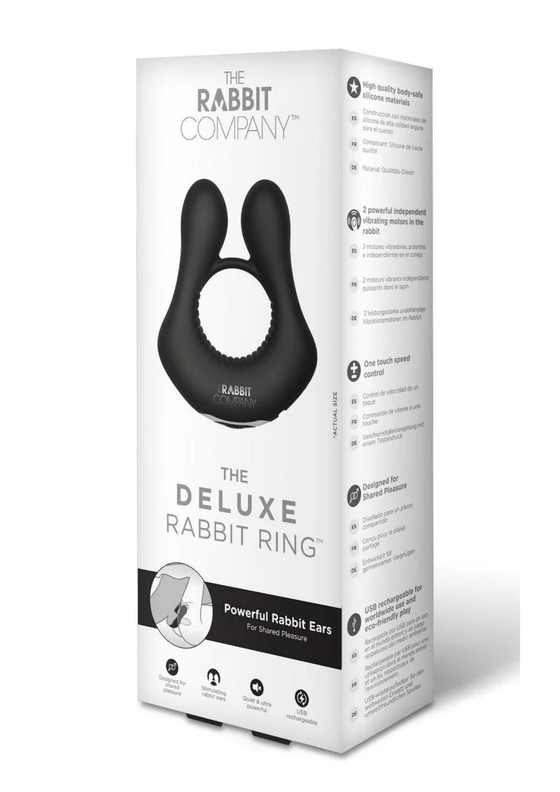 The Rabbit Company Deluxe Silicone Couple’s Ring - Image 4