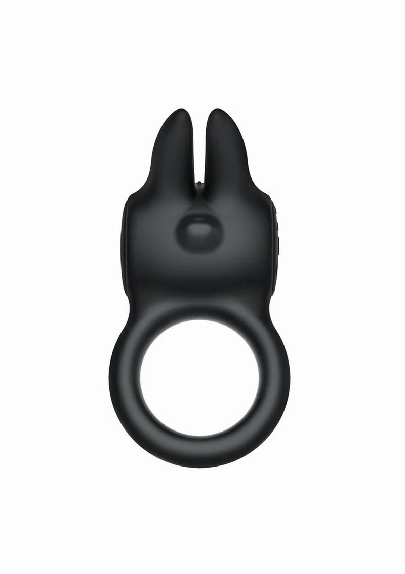 The Rabbit Love Ring Silicone Couples Dual Vibrating - Image 3