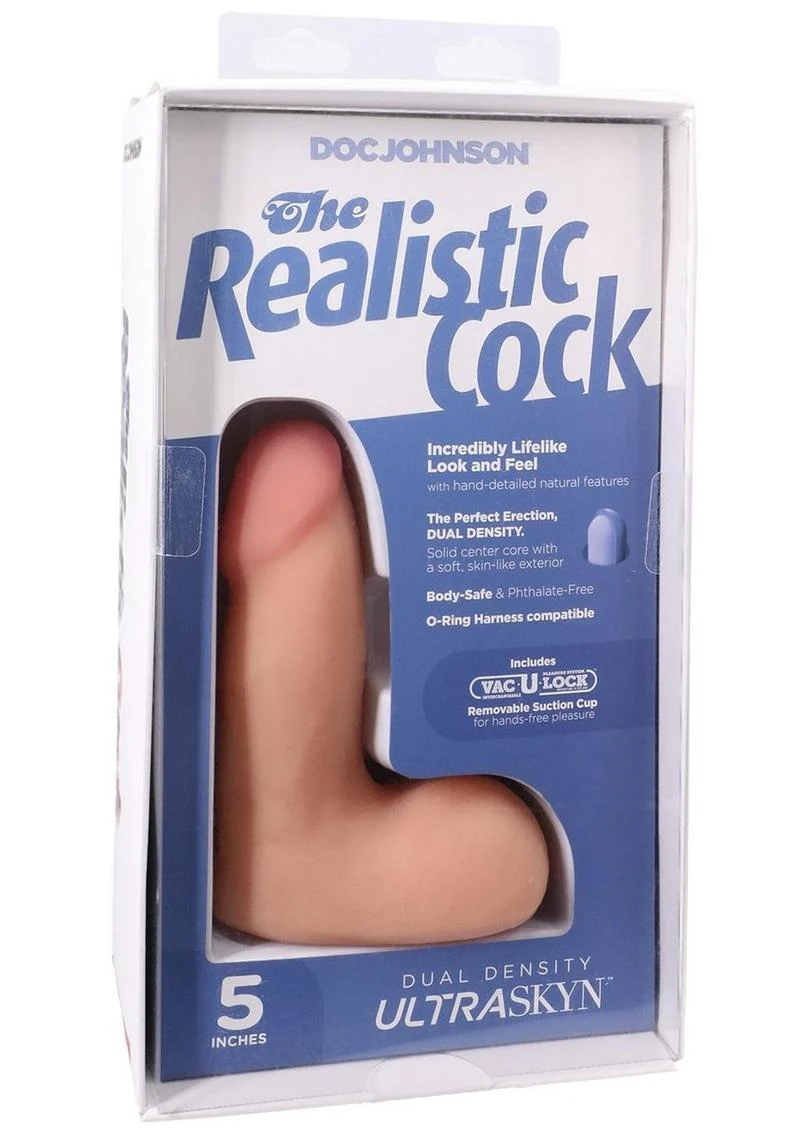 The Realistic Cock Dual Density Dildo - Image 31