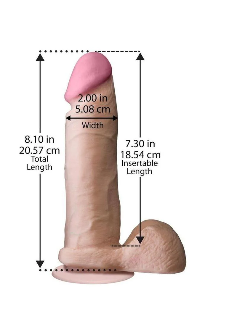 The Realistic Cock Ultraskyn Dildo - Image 12