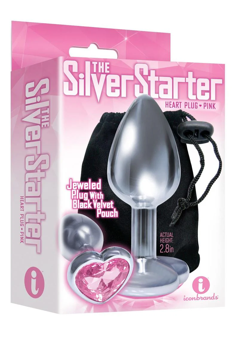 The Silver Starter Anodized Stainless Steel Butt Plug - Image 7