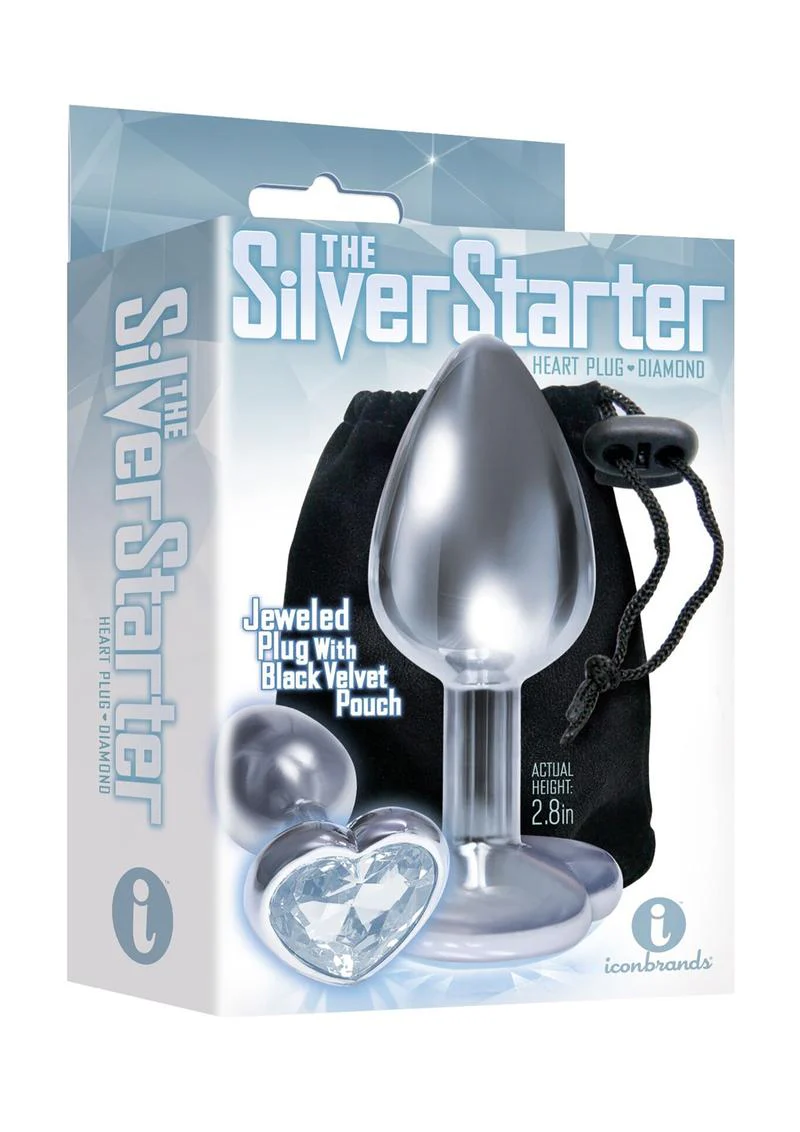 The Silver Starter Anodized Stainless Steel Butt Plug - Image 9