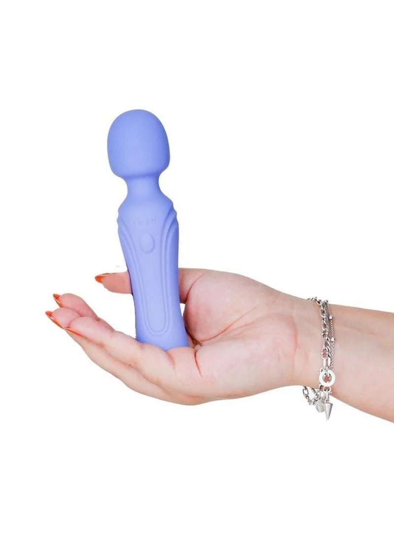 The Swan Era Wand Rechargeable Silicone Vibrator - Image 3