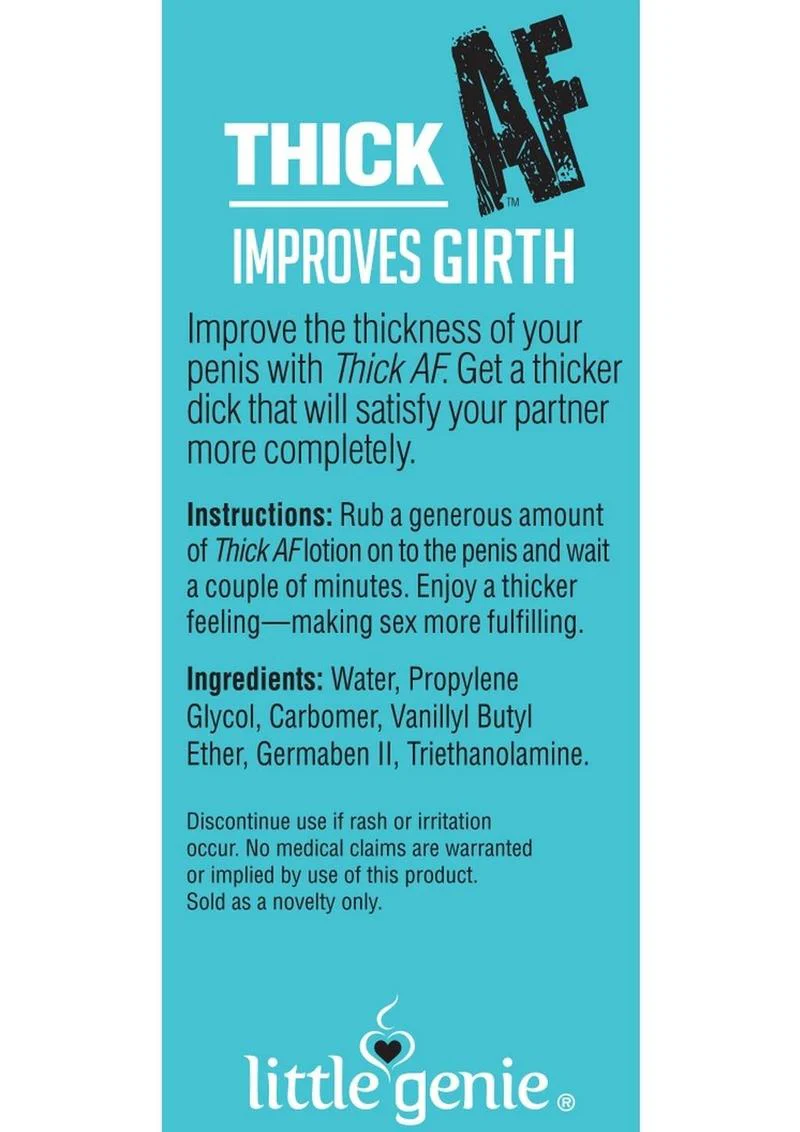 Thick AF Girth Cream for Him 1.5oz Boost Fullness - Image 2