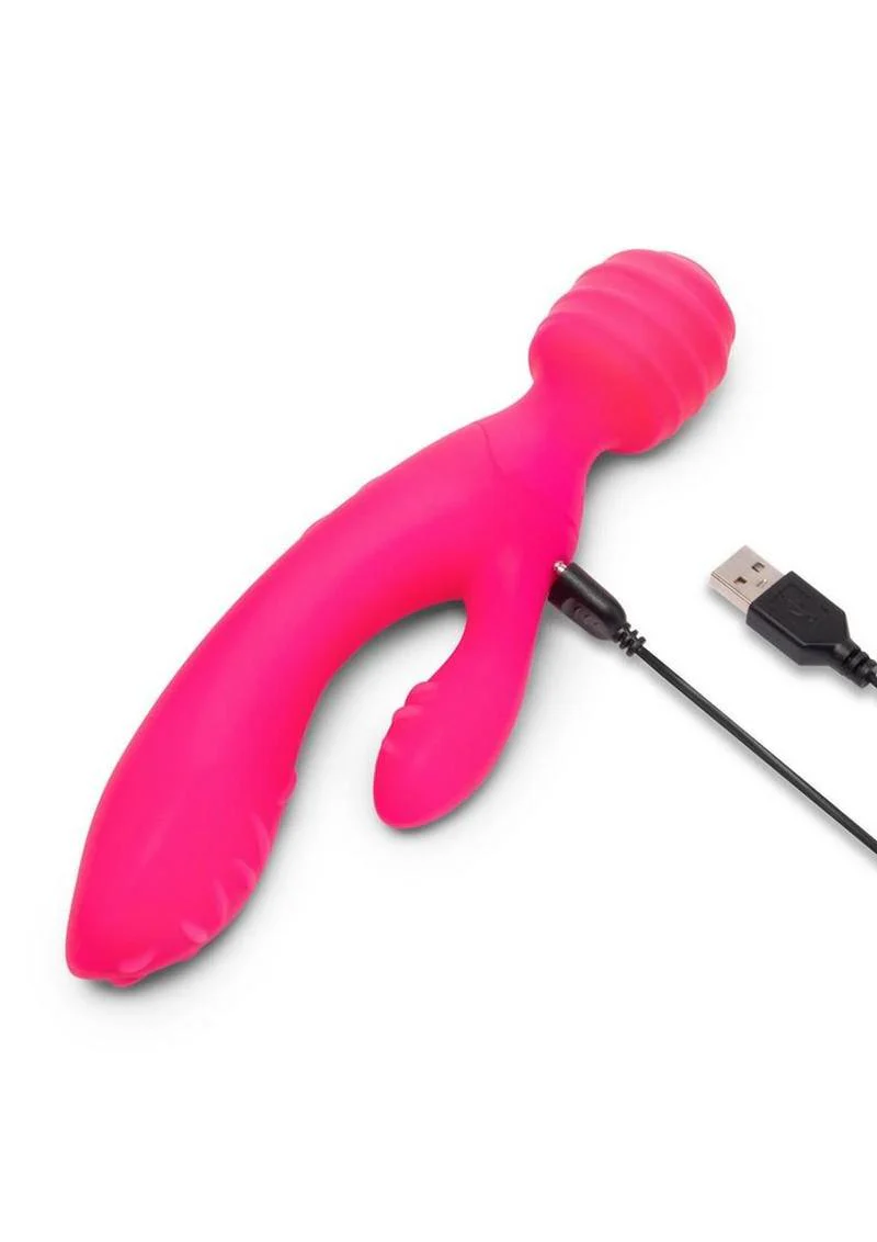 Together Tri Delight Triple Stim Wand and Rabbit Vibrator