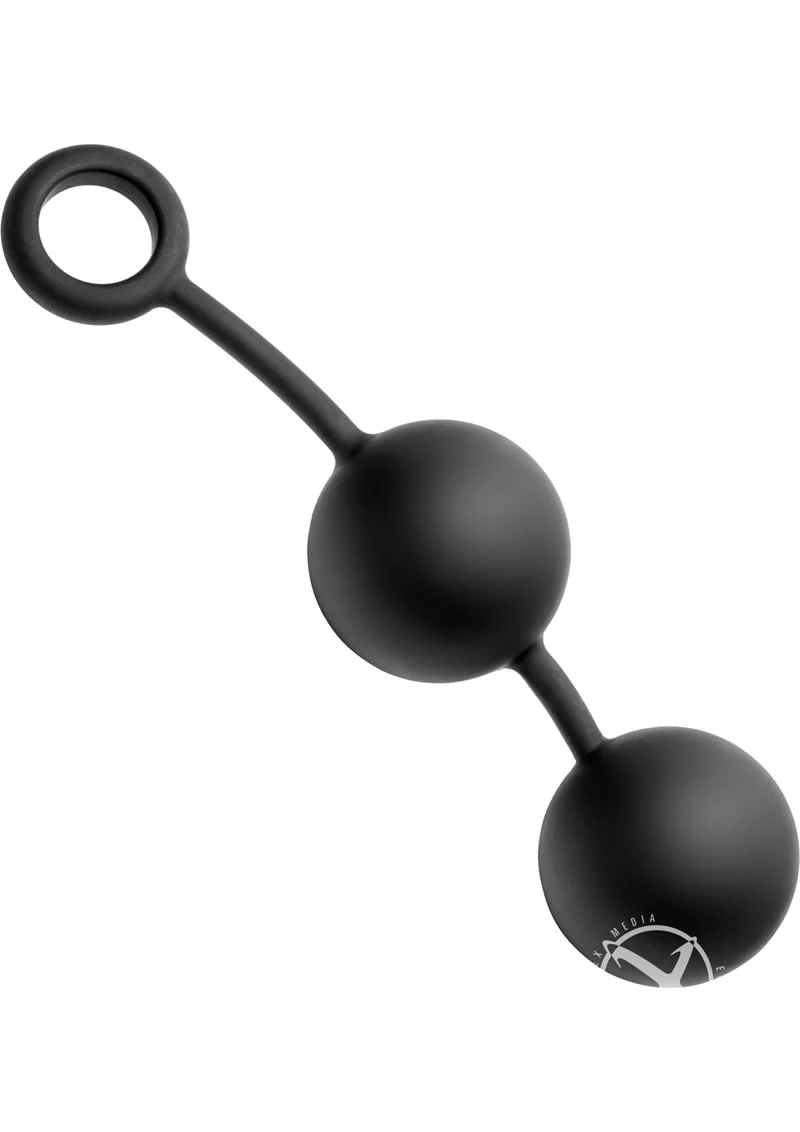 Tom of Finland Weighted Anal Balls Premium Clear Design