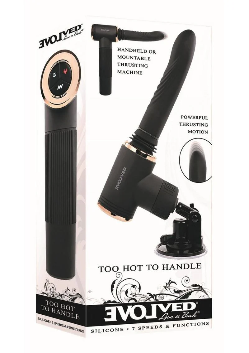 Too Hot to Handle Silicone Vibrator with 7 Speeds & Functions - Image 4