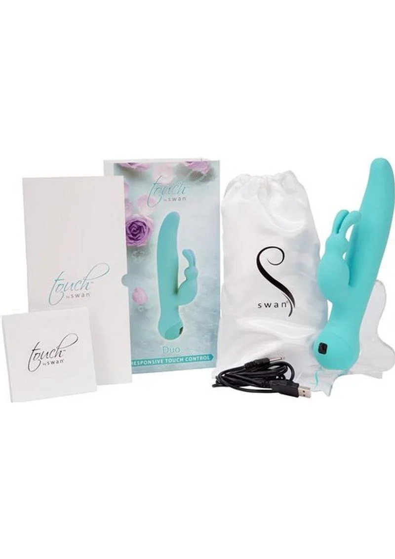 Touch by Swan Duo Rechargeable Vibrator with Responsive Touch Control - Image 3