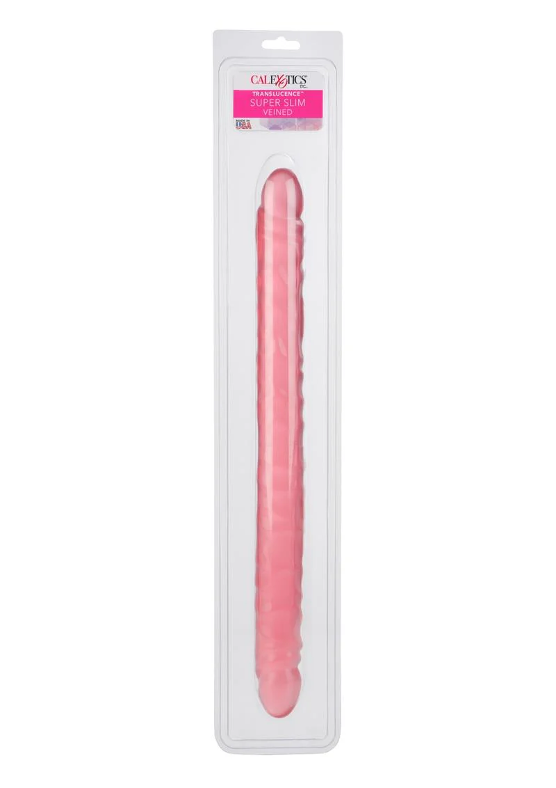 Translucence Veined Super Slim Dildo - Image 4