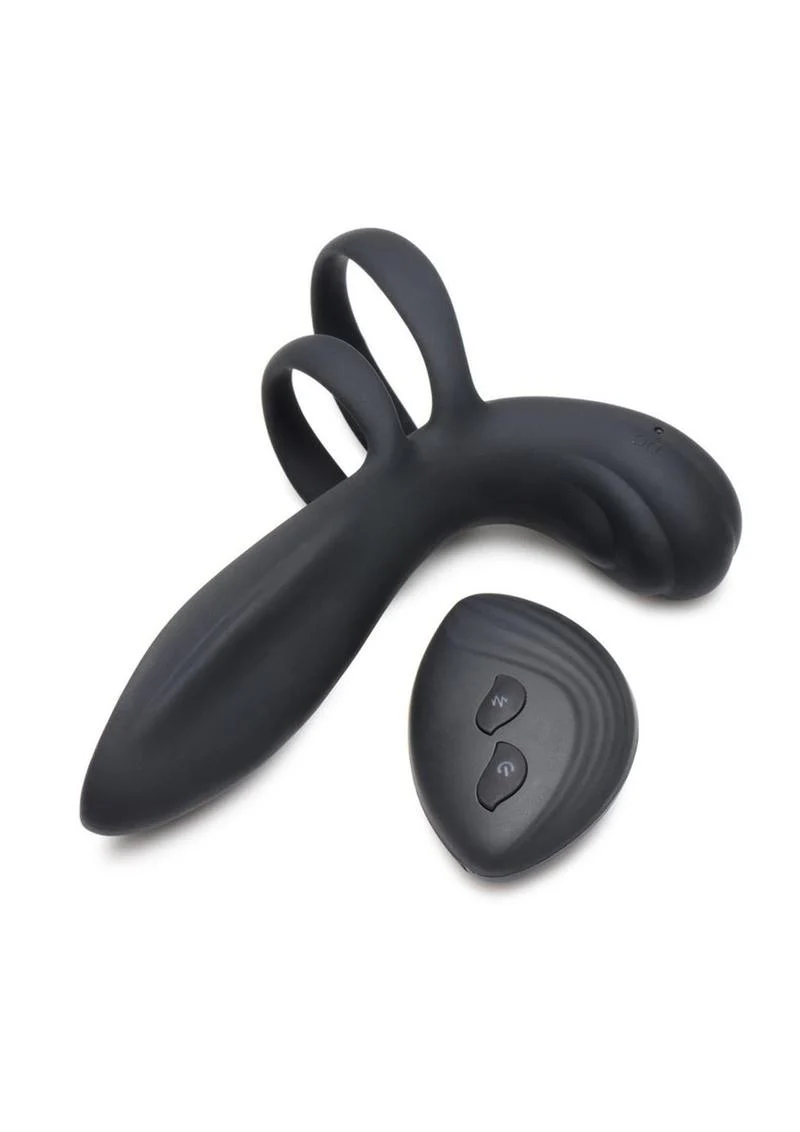 Trinity Men 10X Vibrating Girth Enhancer with Dual Motor Stimulation