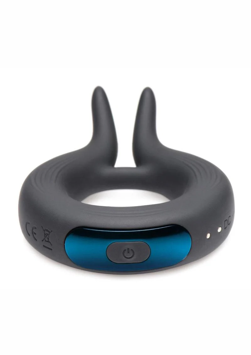 Trinity Vibes 10X Cock Viper Dual Stim Rechargeable Silicone Cock Ring - Image 2