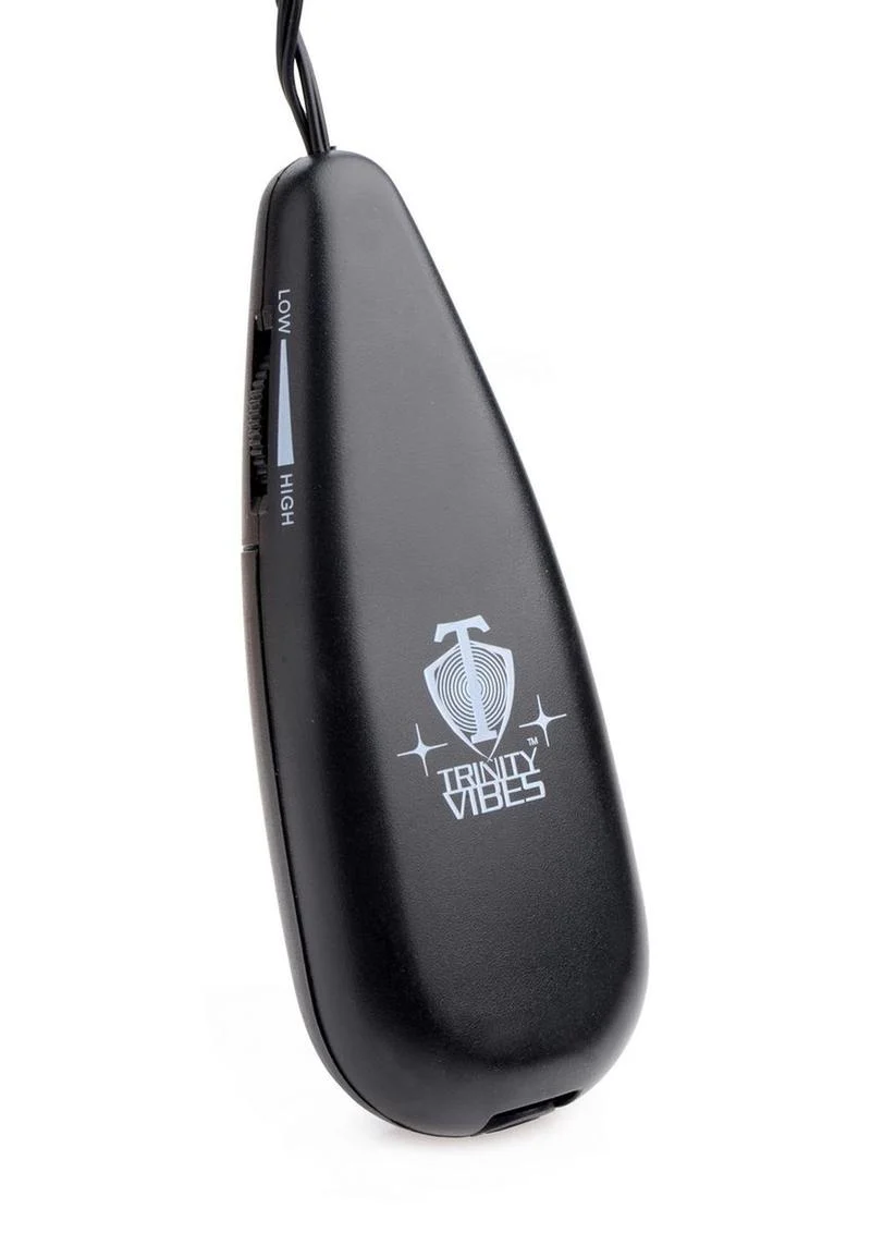 Trinity Vibes Dual Vibrating Penis Sheath with Wired Remote Control - Image 3
