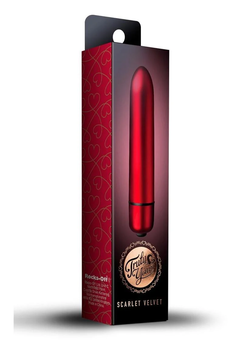 Truly Yours Scarlet Velvet Bullet Vibrator - Image 4